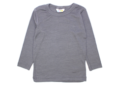 Joha t-shirt gray merino wool/silk